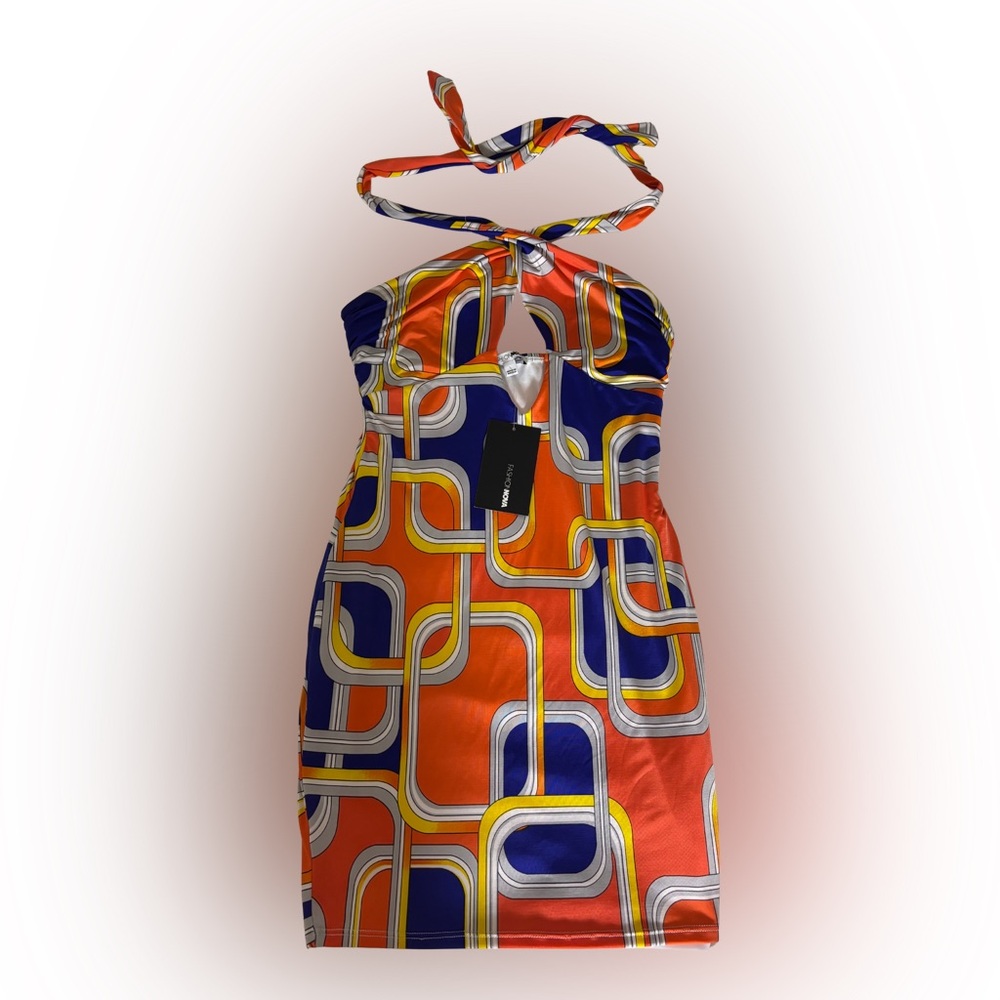 Fashion Nova Halter Dress